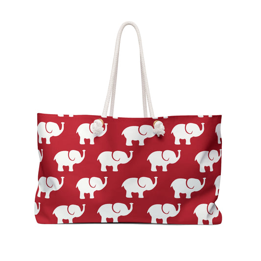Elephants Weekender Bag