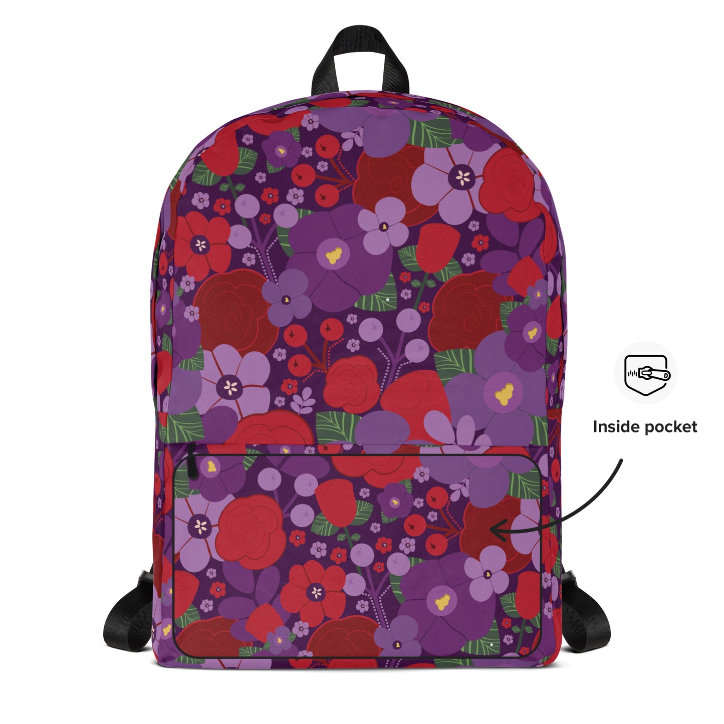 African Violets Backpack