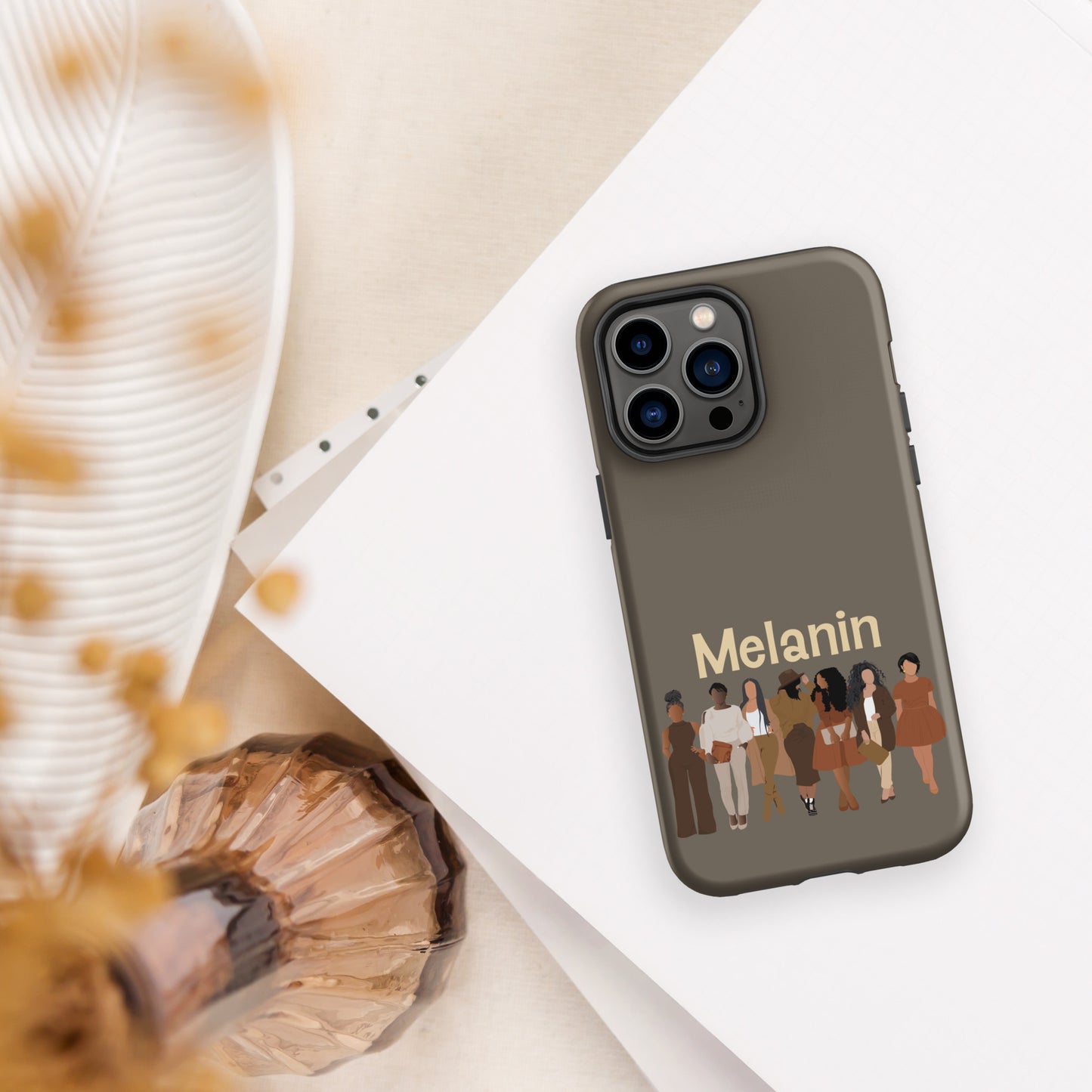 Melanin Tough Case for iPhone®