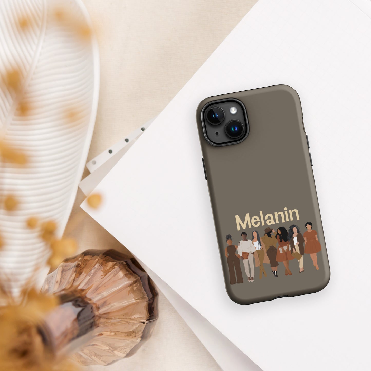 Melanin Tough Case for iPhone®