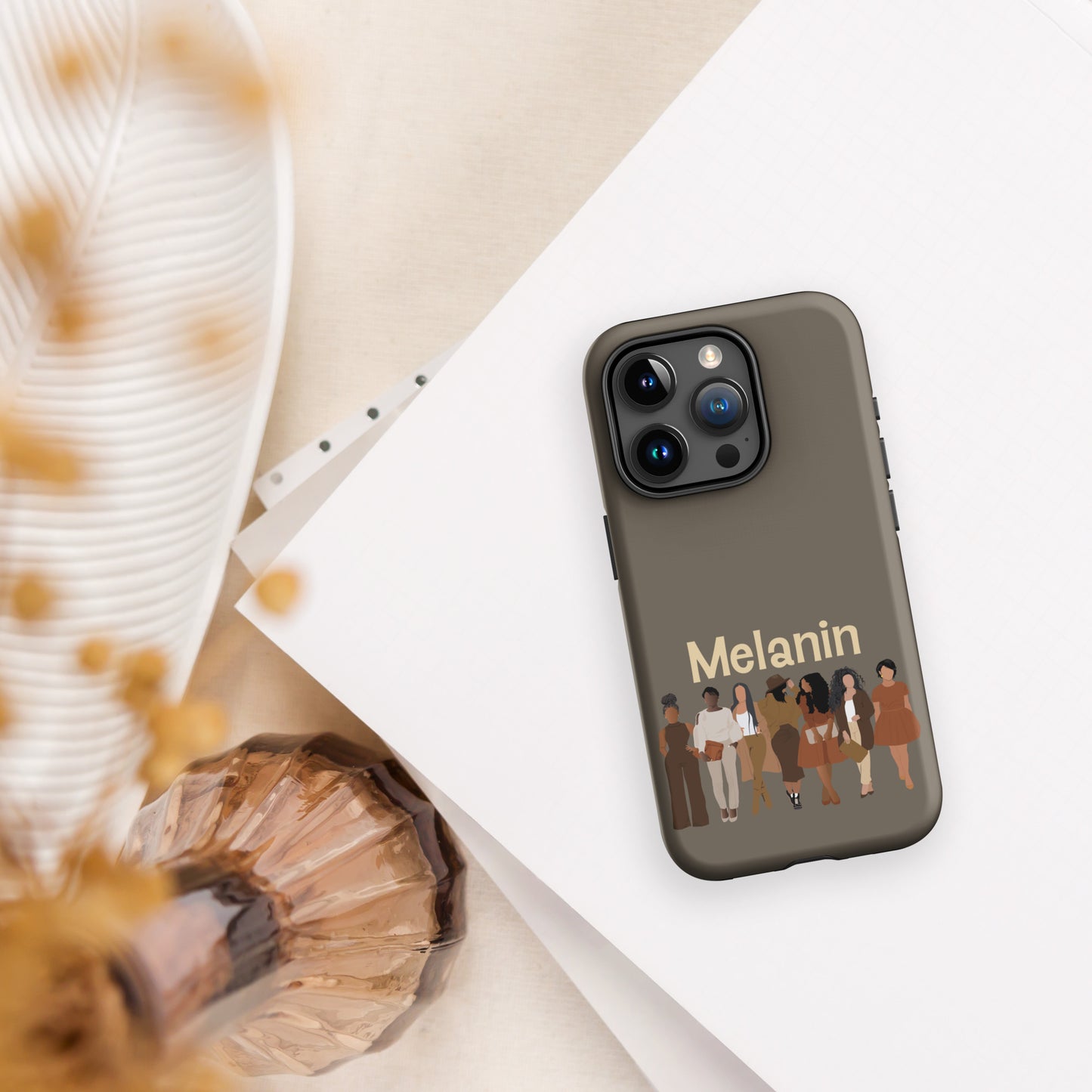 Melanin Tough Case for iPhone®