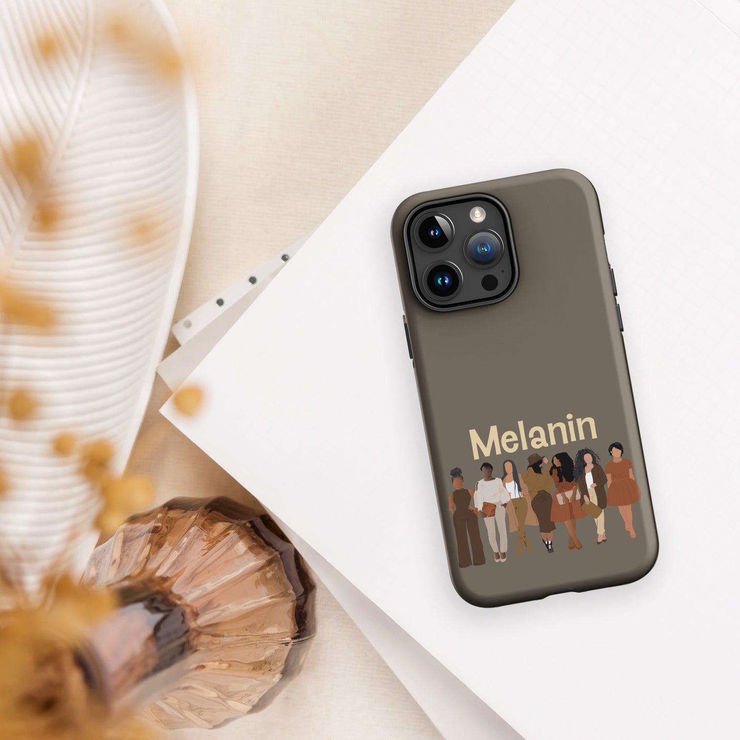 Melanin Tough Case for iPhone®