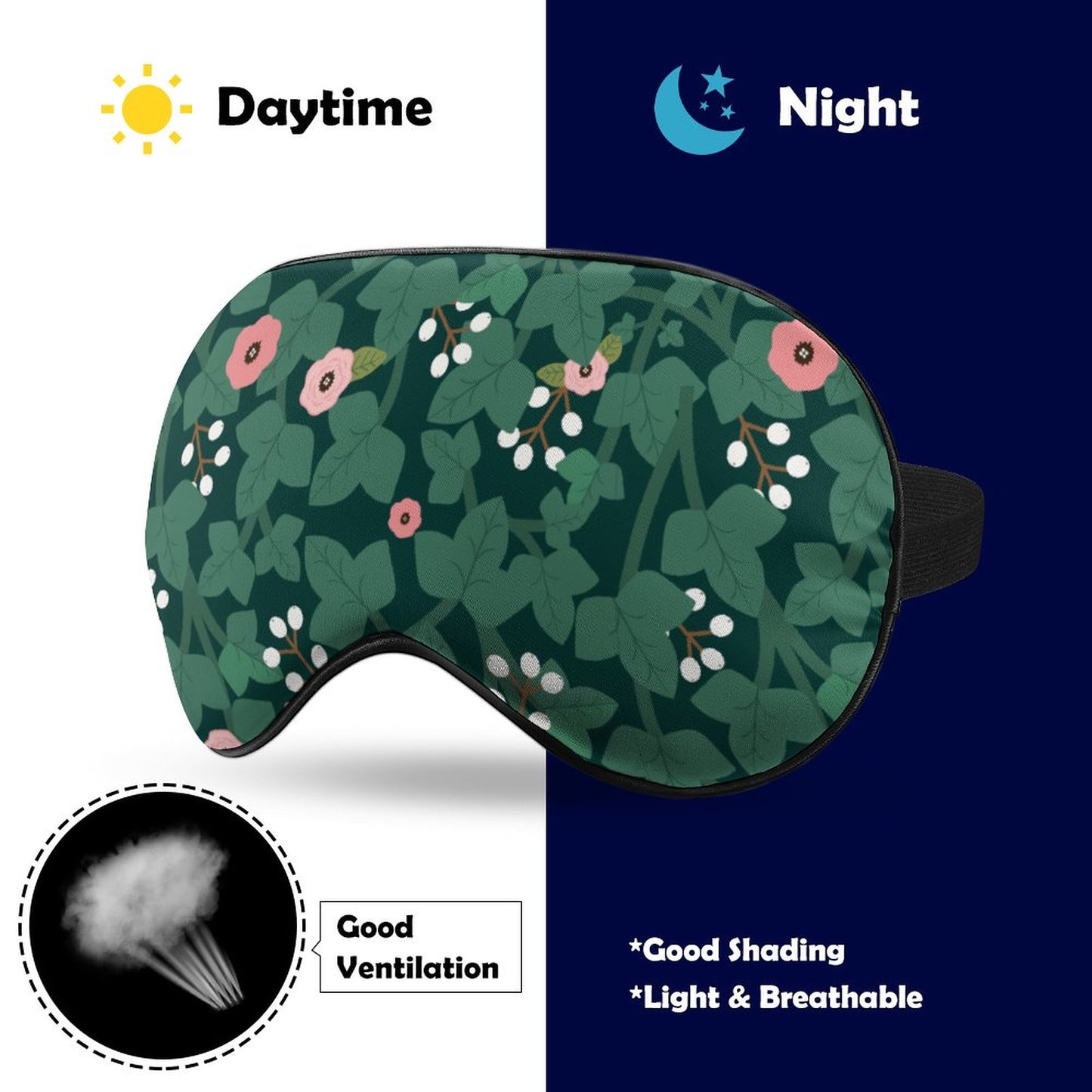 Bold Ivy Sleeping Eye Mask